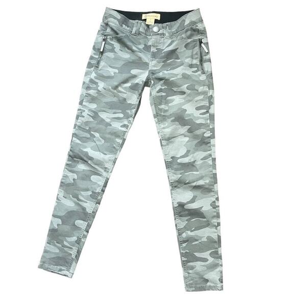 Democracy Ab Technology Gray Green Camo Pants Sz 4 - Picture 2 of 9